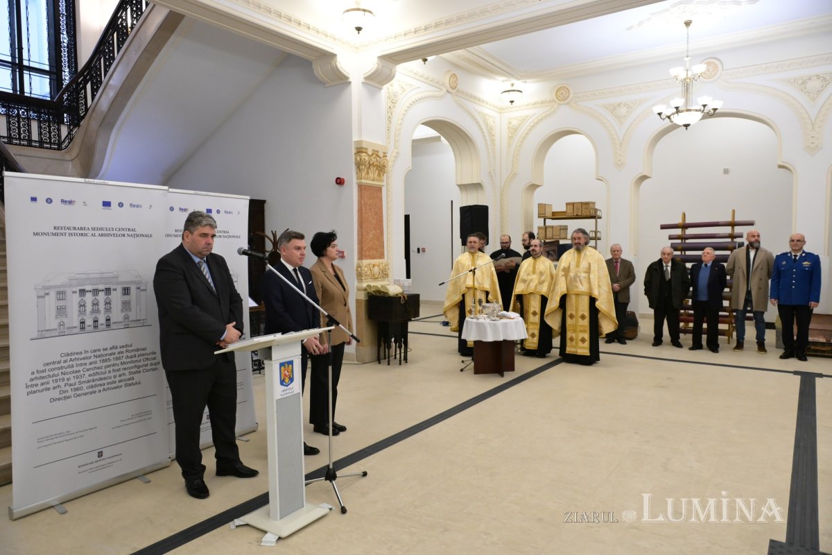 Binecuvântarea sediului Arhivelor Naționale ale României 349806