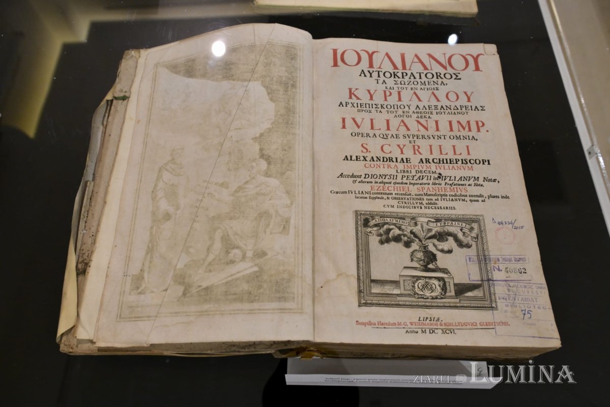 Expoziție de carte veche la Muzeul Național al Literaturii Române 350366