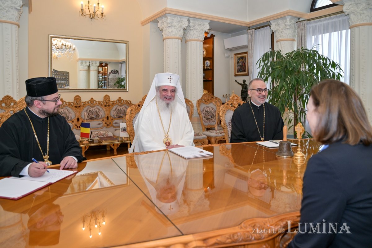 Ambasadoarea Germaniei în vizită la Patriarhia Română 350540