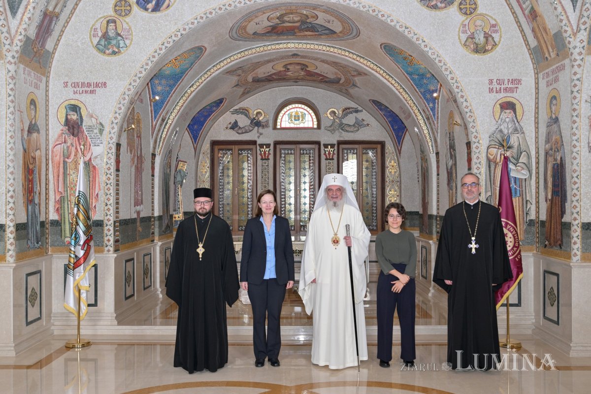 Ambasadoarea Germaniei în vizită la Patriarhia Română 350544
