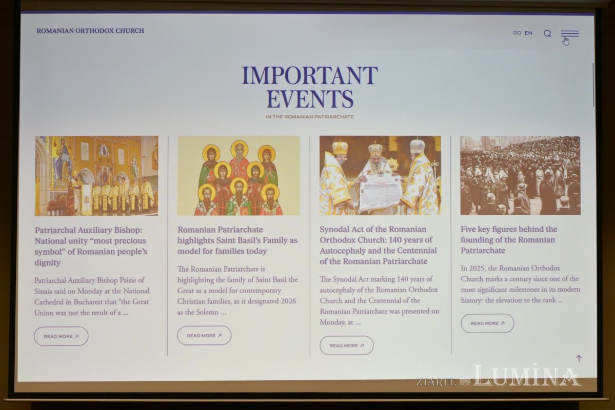 Eveniment festiv de ziua onomastică a Patriarhului României 351069