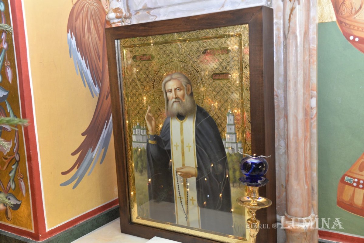 Sfântul Serafim de Sarov cinstit la Mănăstirea Pantocrator 352152