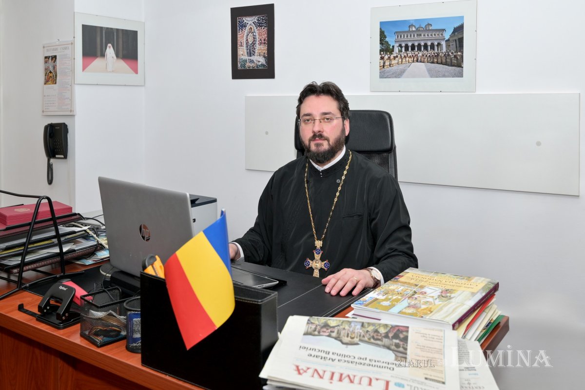 Părintele Ștefan Sfarghie este noul director al Publicațiilor LUMINA 352526