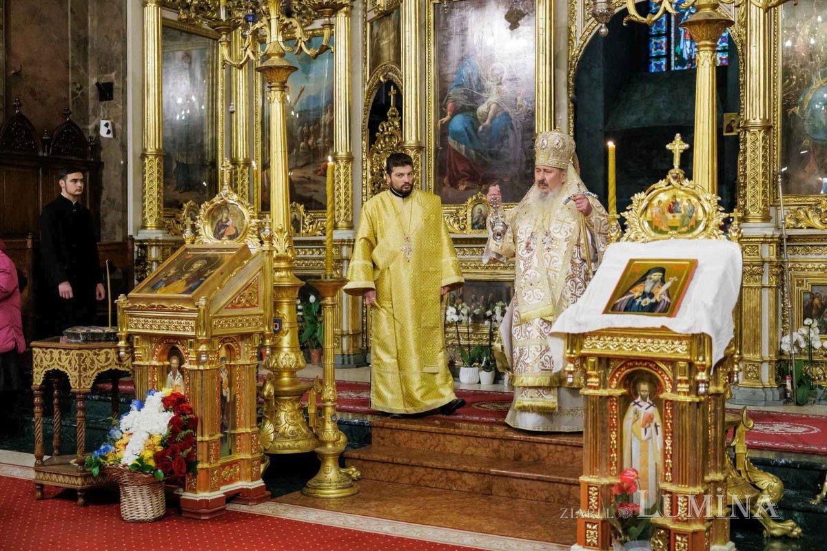 Sfântul Ierarh Iosif cel Milostiv, cinstit la Catedrala Mitropolitană din Iași 353739