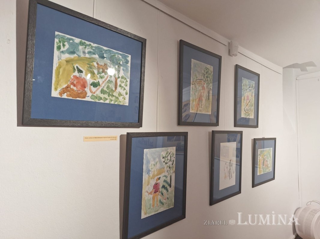 Picturile și desenele lui Marin Sorescu, într-o expoziție  354355