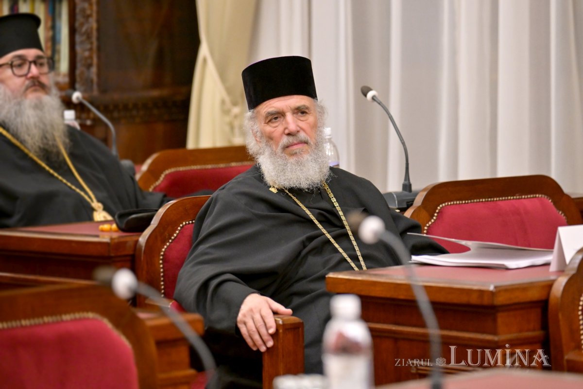 Ședință de lucru a Sinodului Mitropoliei Munteniei și Dobrogei 354642