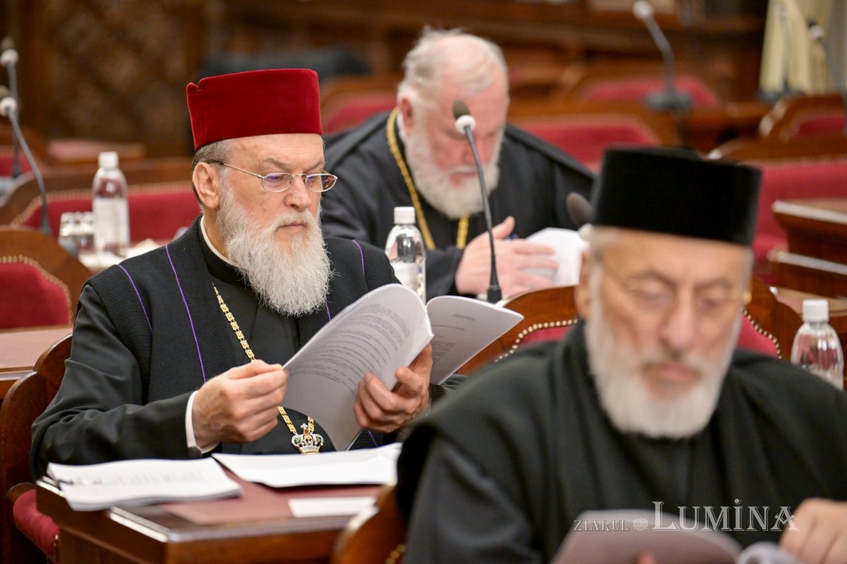 Ședință de lucru a Sinodului Mitropoliei Munteniei și Dobrogei 354643