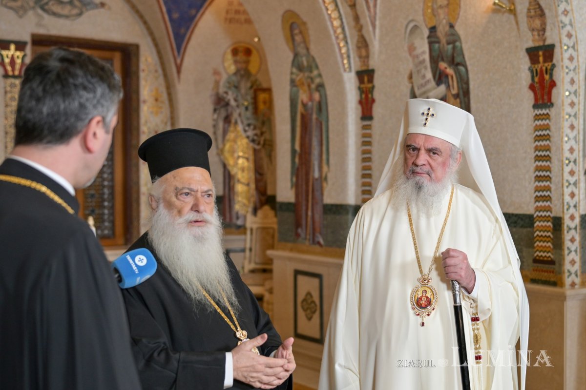 Delegație din Grecia în vizită la Patriarhia Română 355306