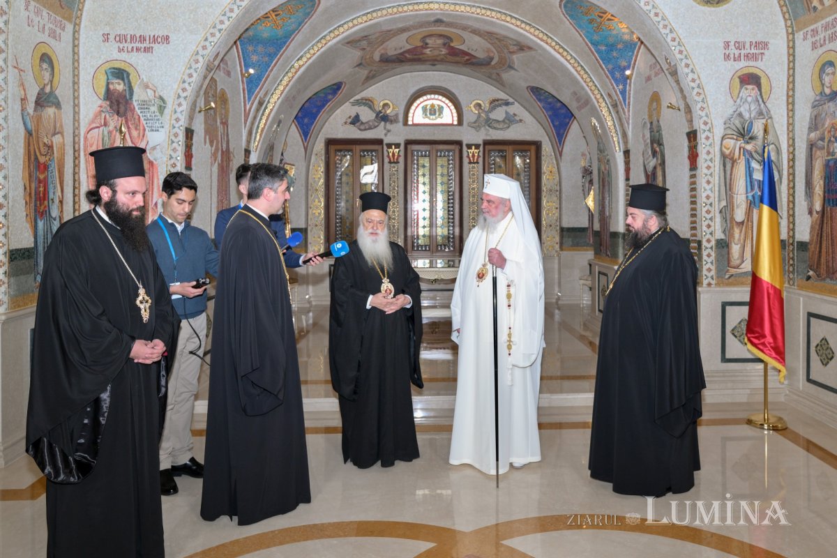 Delegație din Grecia în vizită la Patriarhia Română 355307