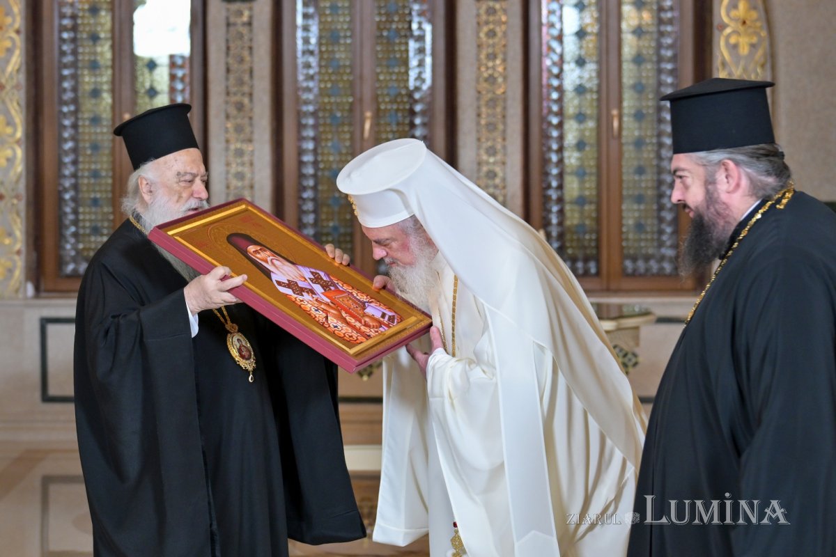 Delegație din Grecia în vizită la Patriarhia Română 355310