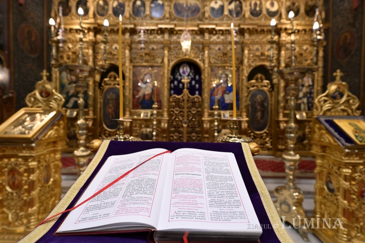Prima parte a Canonului cel Mare la Catedrala Patriarhală 355958