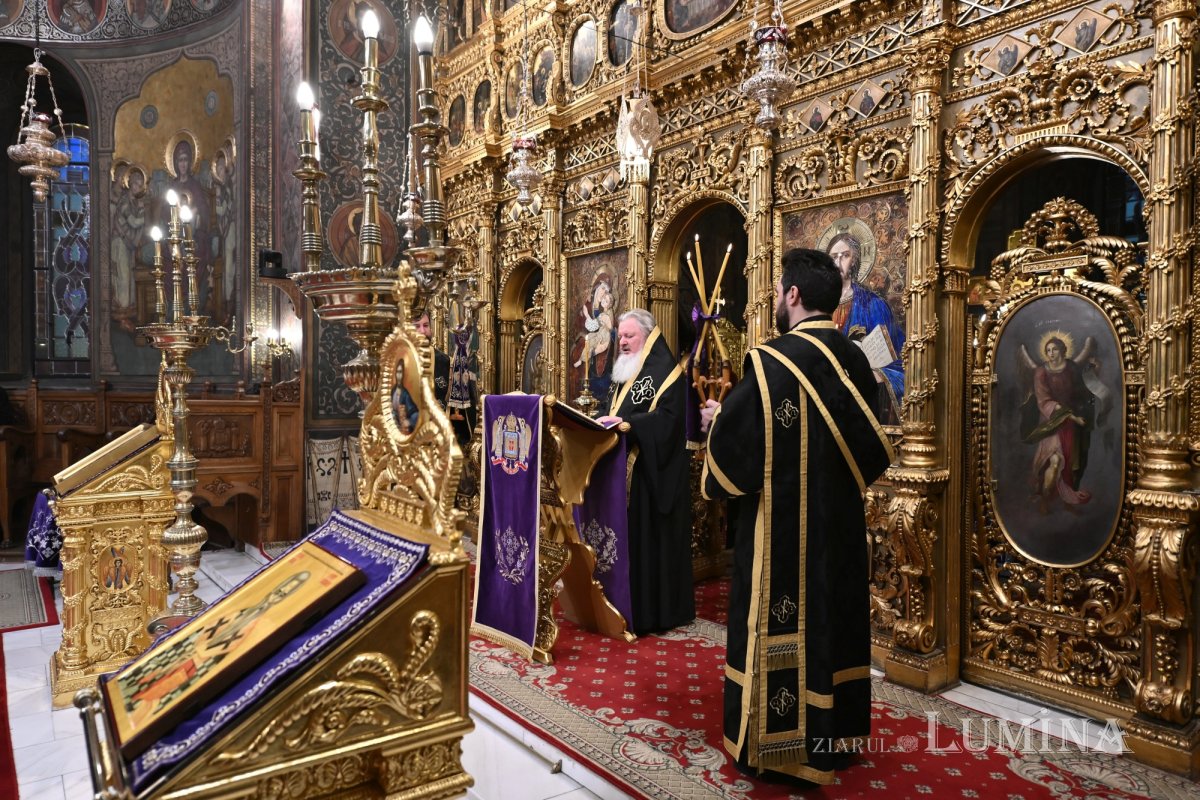 Prima parte a Canonului cel Mare la Catedrala Patriarhală 355967