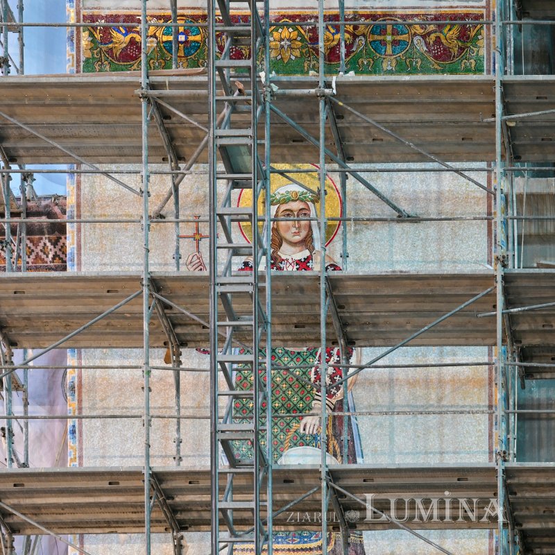 Pictura Catedralei Naționale, o capodoperă încă în lucru 356892