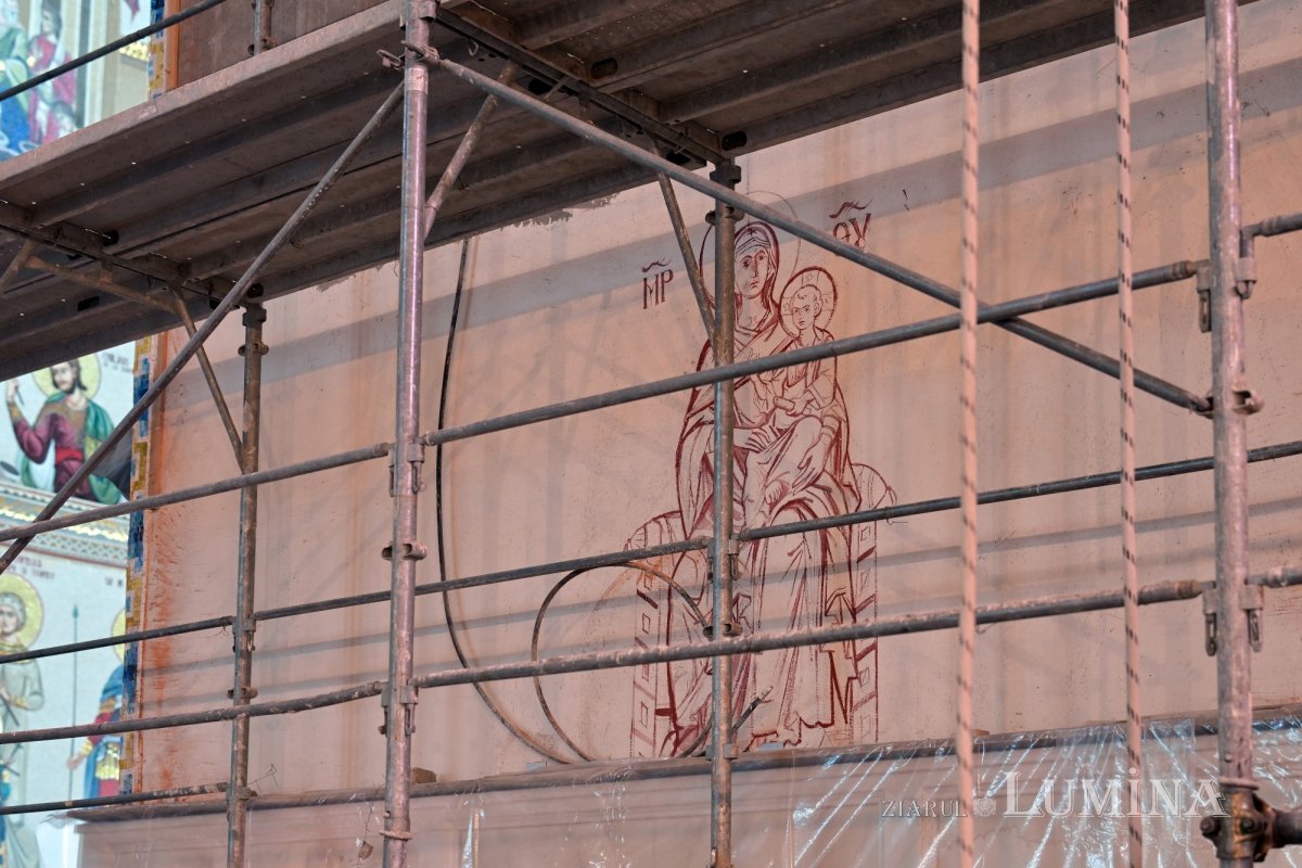 Pictura Catedralei Naționale, o capodoperă încă în lucru 356894