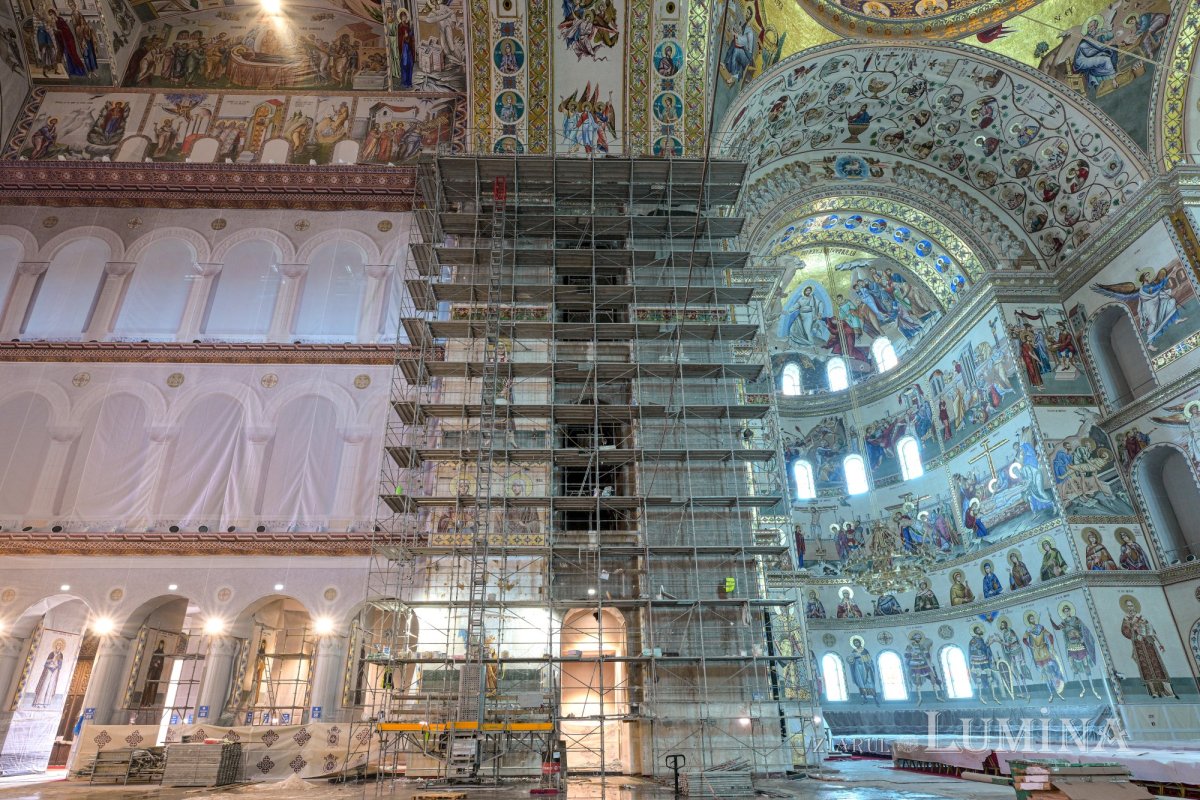 Pictura Catedralei Naționale, o capodoperă încă în lucru 356896