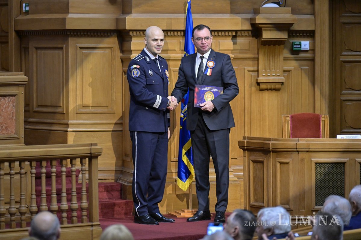 Eveniment aniversar al polițiștilor români la Palatul Patriarhiei 358393