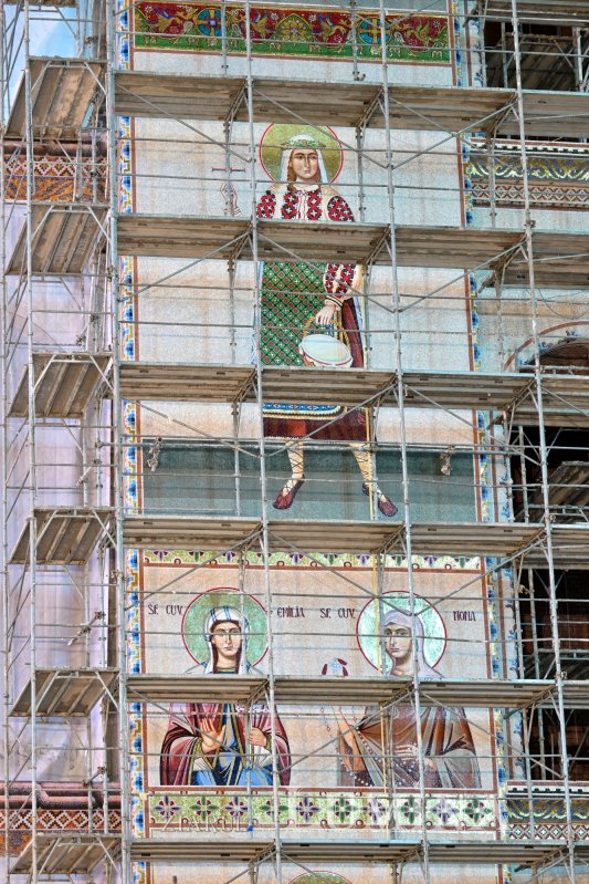 Stadiul lucrărilor la Catedrala Mântuirii Neamului 358813