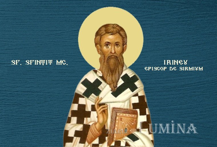 Sfânta şi Marea Luni (Denie); Sf. Sfinţit Mc. Irineu, Episcop de Sirmium; Sf. Ier. Eutihie, Patriarhul Constantinopolului; Sf. Cuv. Grigorie Sinaitul; Sf. Cuv. Platonida 358993