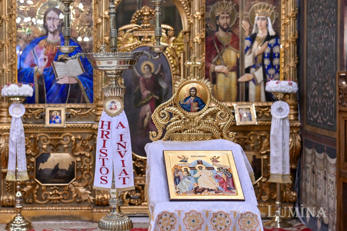 Slujba Vecerniei din prima zi de Paști la Catedrala Patriarhală 359872