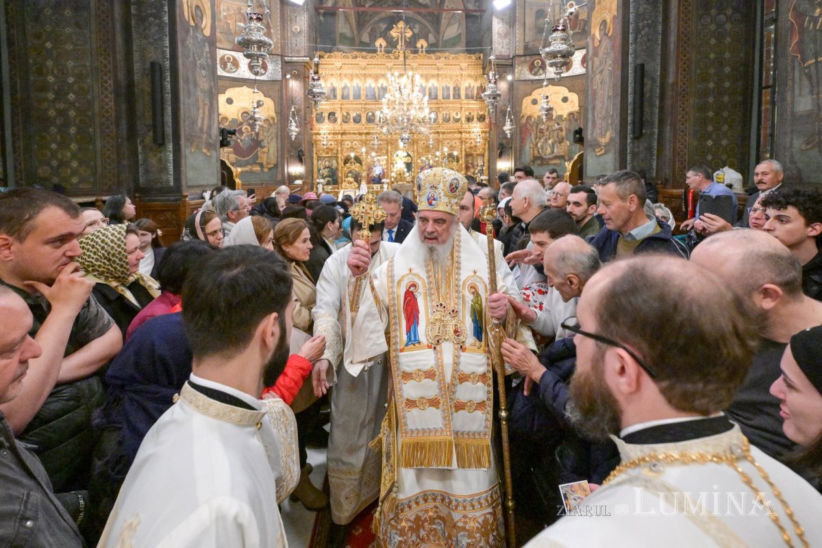 Slujba Vecerniei din prima zi de Paști la Catedrala Patriarhală 359874