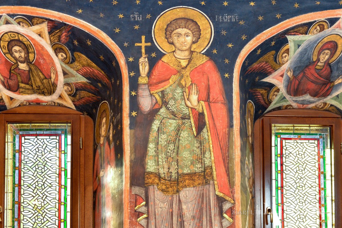 Sfântul Mare Mucenic Gheorghe, purtătorul de biruință - ocrotitorul principal al paraclisului istoric al Reşedinţei Patriarhale 360958