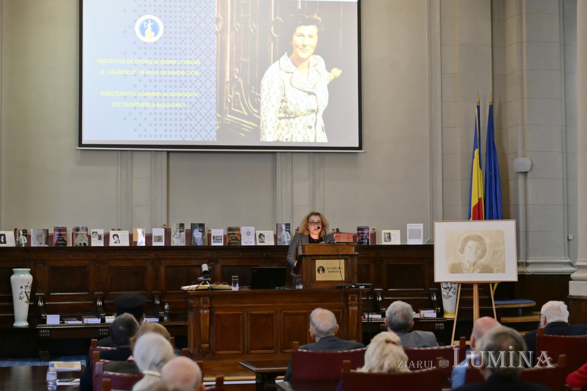 Zoe Dumitrescu‑Bușulenga, evocată la Academia Română 361744