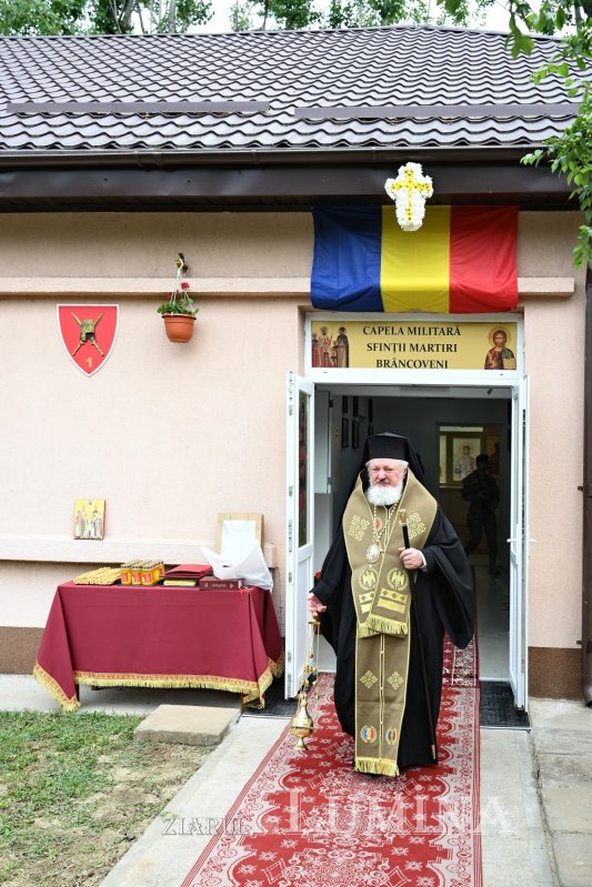 Sfințirea capelei Brigăzii 1 Sprijin Manevră „Argedava” din București  362720