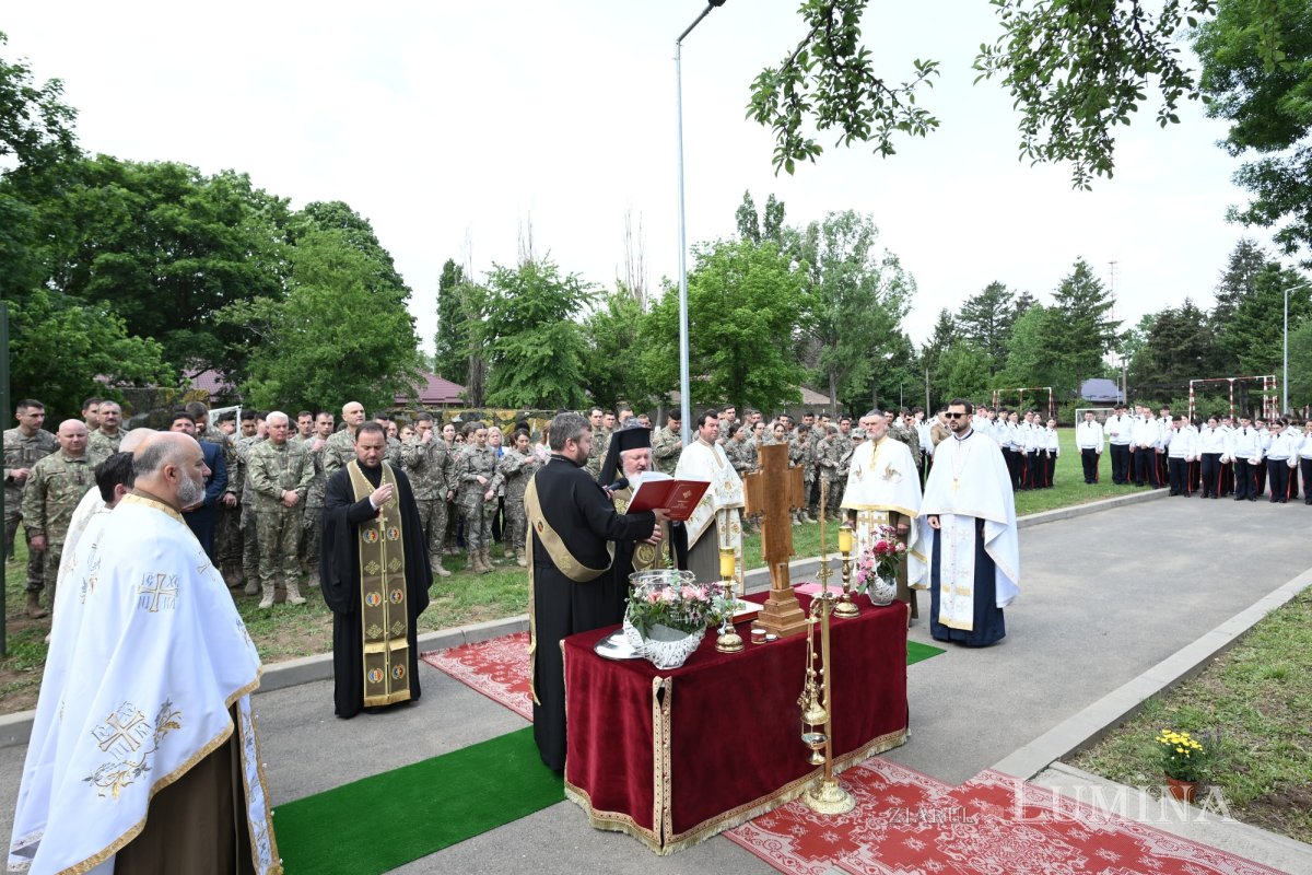 Sfințirea capelei Brigăzii 1 Sprijin Manevră „Argedava” din București  362723