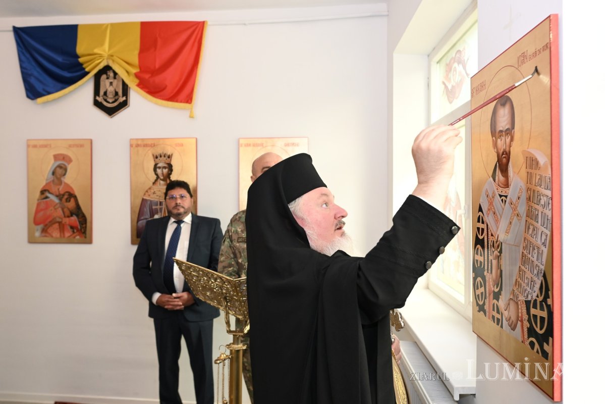 Sfințirea capelei Brigăzii 1 Sprijin Manevră „Argedava” din București  362728