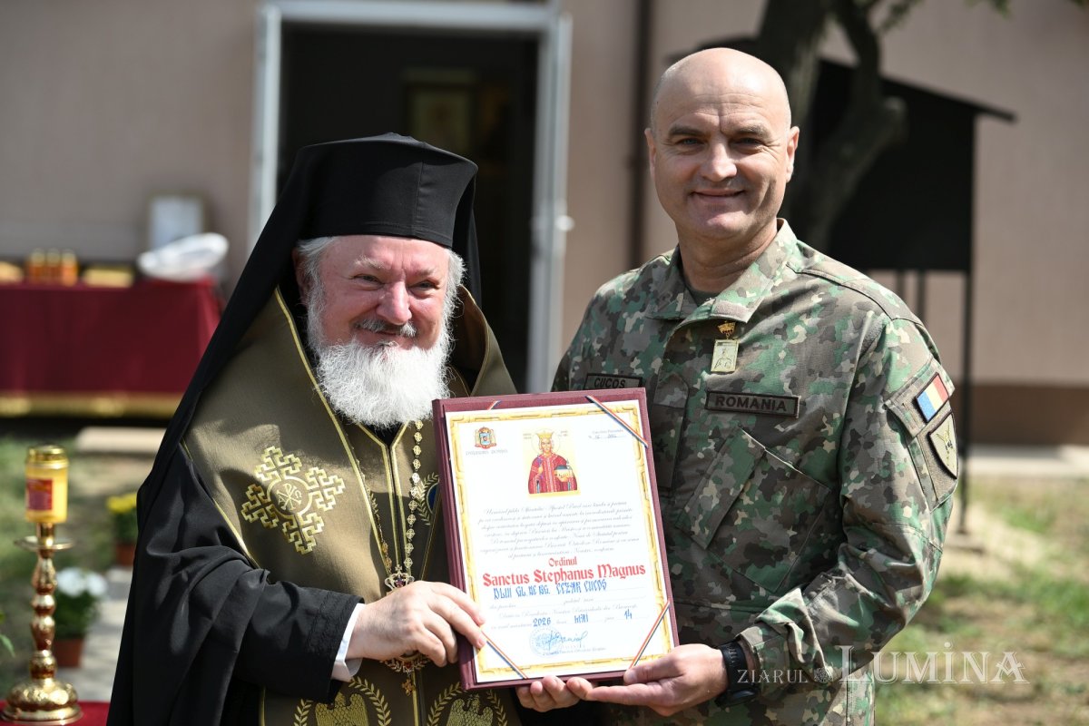 Sfințirea capelei Brigăzii 1 Sprijin Manevră „Argedava” din București  362734