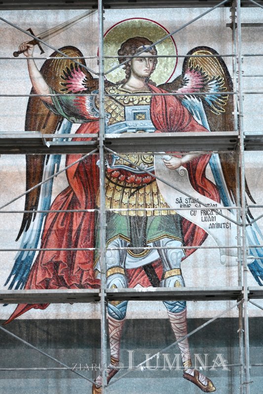 Lucrările de pictură la Catedrala Națională în lumina sărbătorii Înălțării Domnului 363232