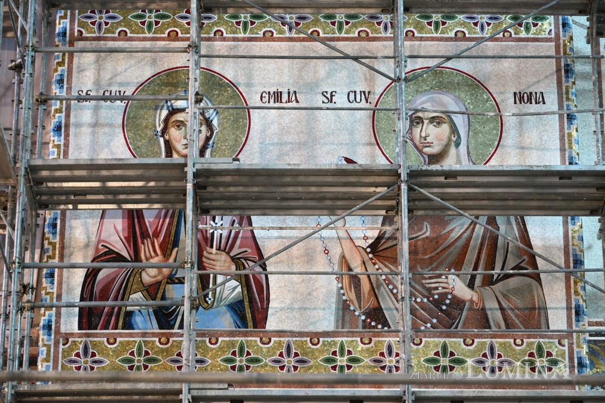 Lucrările de pictură la Catedrala Națională în lumina sărbătorii Înălțării Domnului 363234
