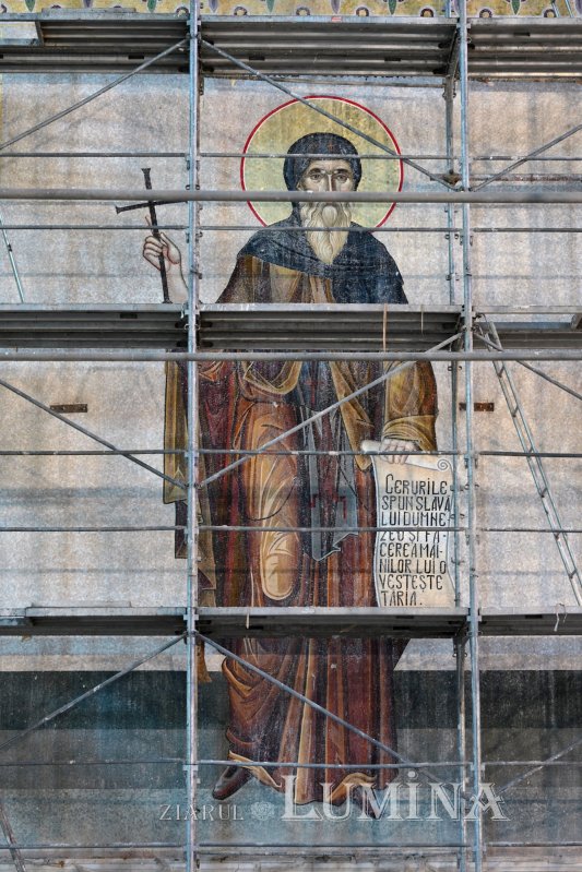 Lucrările de pictură la Catedrala Națională în lumina sărbătorii Înălțării Domnului 363236