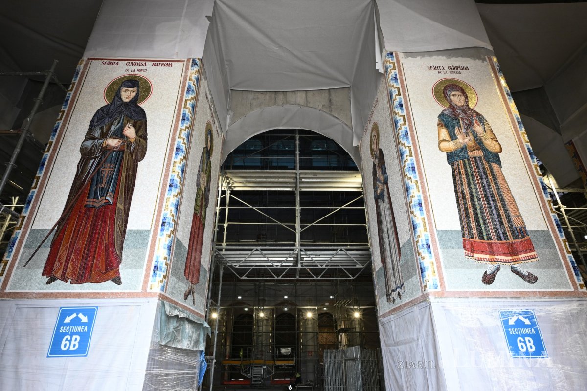 Lucrările de pictură la Catedrala Națională în lumina sărbătorii Înălțării Domnului 363240