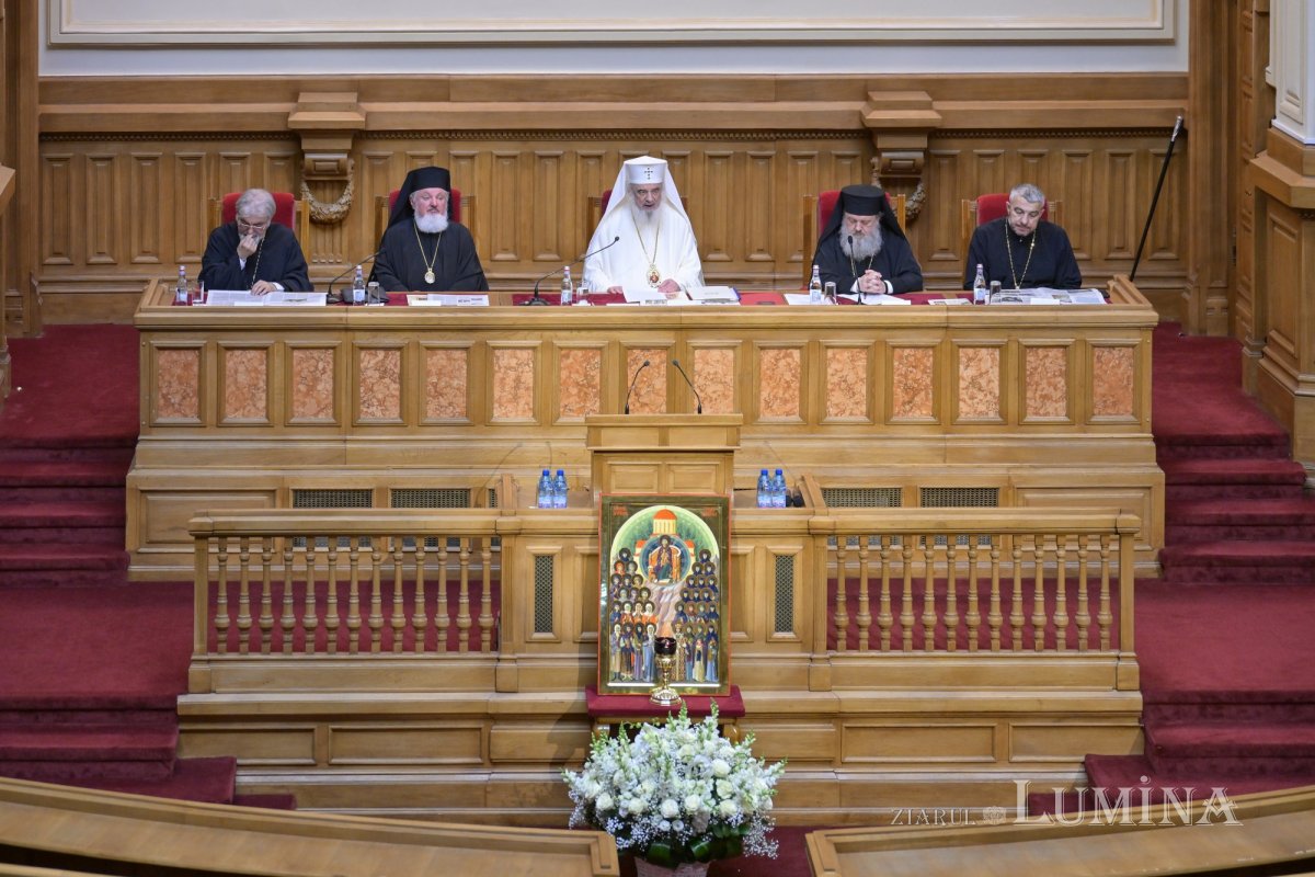 Conferință preoțească semestrială la Palatul Patriarhiei 363786