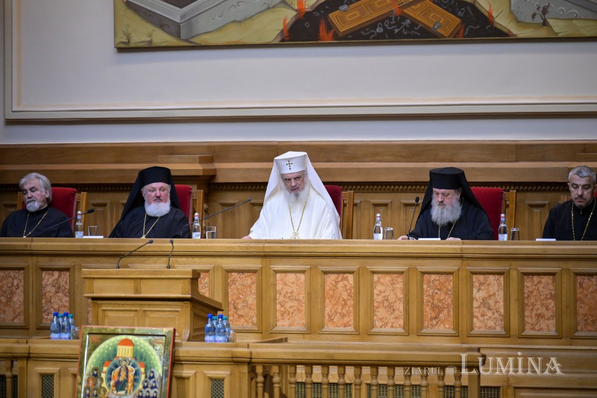 Conferință preoțească semestrială la Palatul Patriarhiei 363795