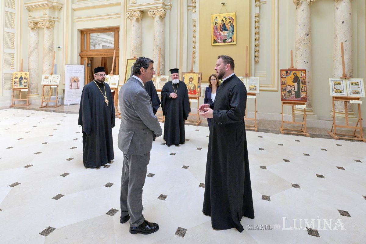 Ministrul adjunct al Macedoniei și Traciei (Grecia) în vizită la Palatul Patriarhiei 363908