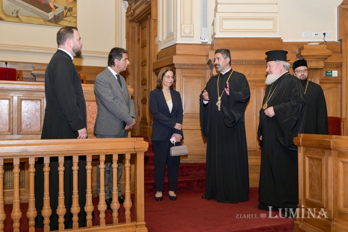 Oficial al statului grec în vizită la Patriarhia Română 363910