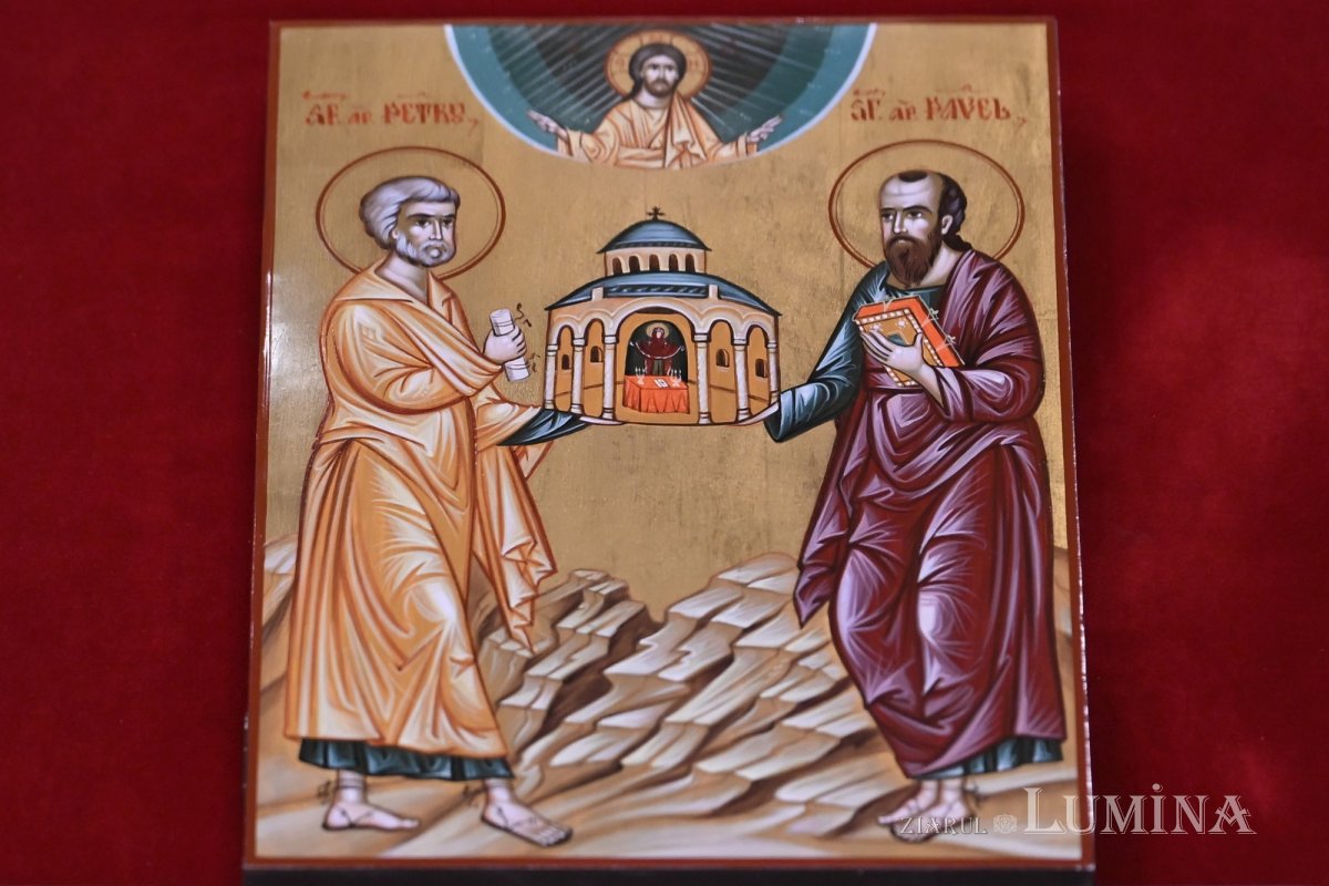 Sfinții Apostoli Petru și Pavel prăznuiți la Catedrala Patriarhală din București 366851