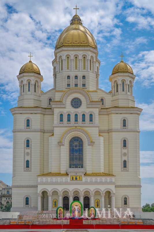 Șantierul Catedralei Naționale în perioada verii 368925
