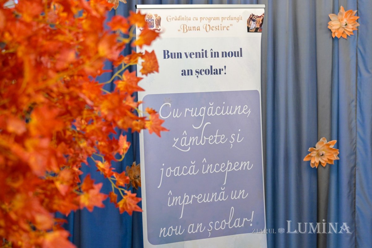Un nou an școlar la Grădinița „Buna Vestire” a Patriarhiei Române 373101