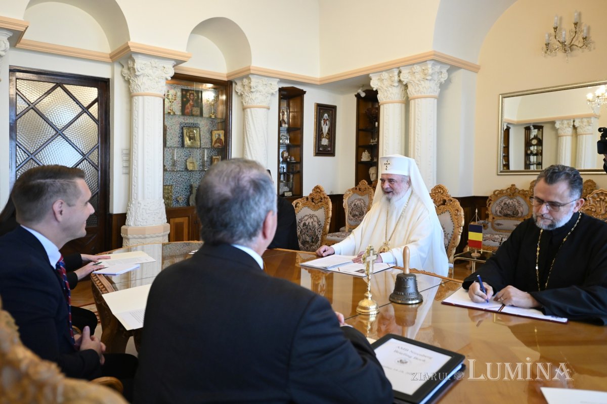Oaspeți din Statele Unite ale Americii, în vizită la Patriarhia Română 374339