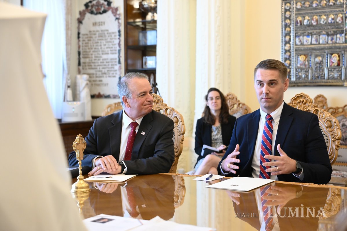Oaspeți din Statele Unite ale Americii, în vizită la Patriarhia Română 374348