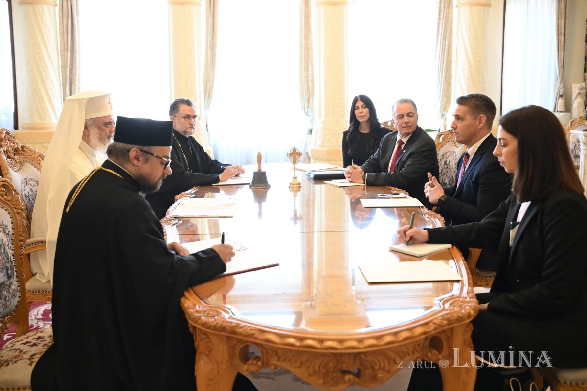 Oaspeți din Statele Unite ale Americii, în vizită la Patriarhia Română 374349