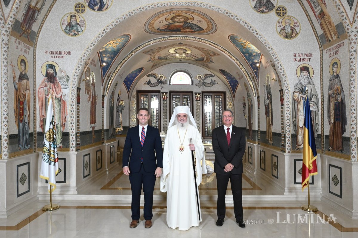 Oaspeți din Statele Unite ale Americii, în vizită la Patriarhia Română 374350