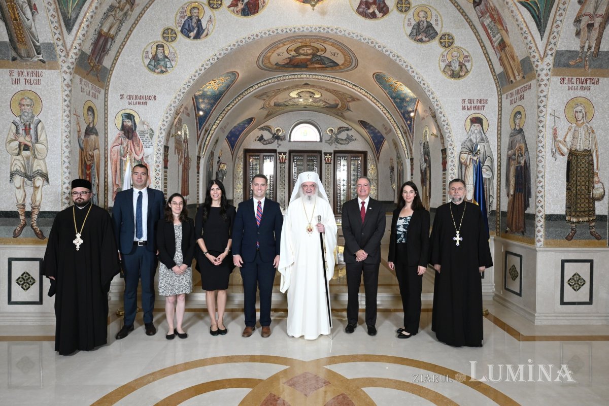 Oaspeți din Statele Unite ale Americii, în vizită la Patriarhia Română 374351