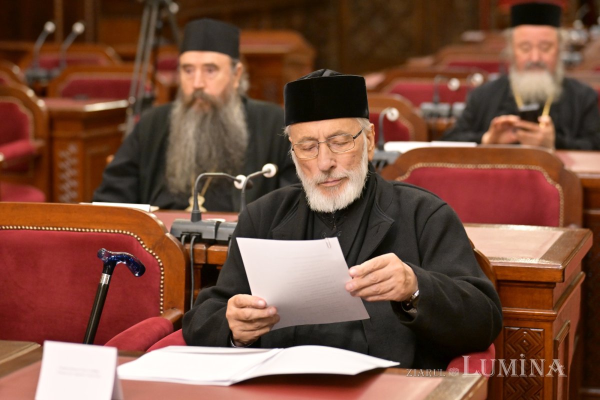 Ședință de lucru a Sinodului Mitropoliei Munteniei și Dobrogei 375285