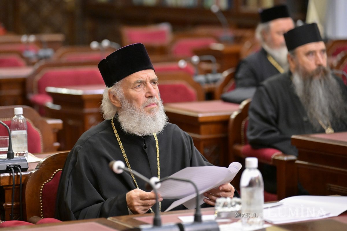 Ședință de lucru a Sinodului Mitropoliei Munteniei și Dobrogei 375286