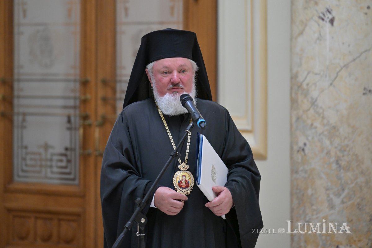 Moment festiv în Sala „Europa Christiana” a Palatului Patriarhiei 375393