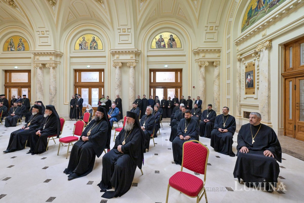 Moment festiv în Sala „Europa Christiana” a Palatului Patriarhiei 375397